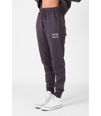RPM LADIES SLOUCH TRACKIES - CHARCOAL