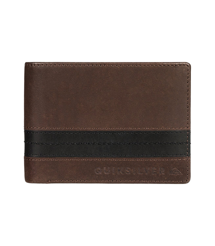 QUIKSILVER NEW CLASSICAL PLUS III LEATHER WALLET 