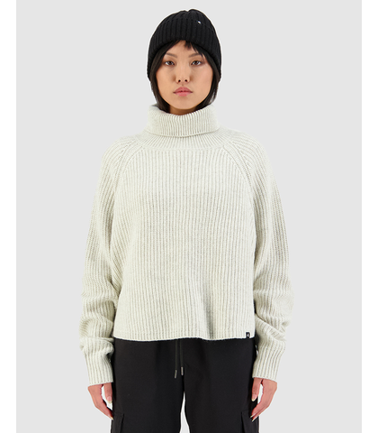 HUFFER LADIES CHASE ROLL NECK KNIT - TOI TOI