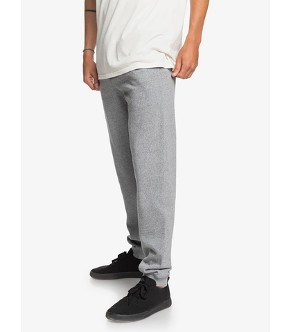 QUIKSILVER MENS ESSENTIALS TRACK PANT - LIGHT HEATHER GREY