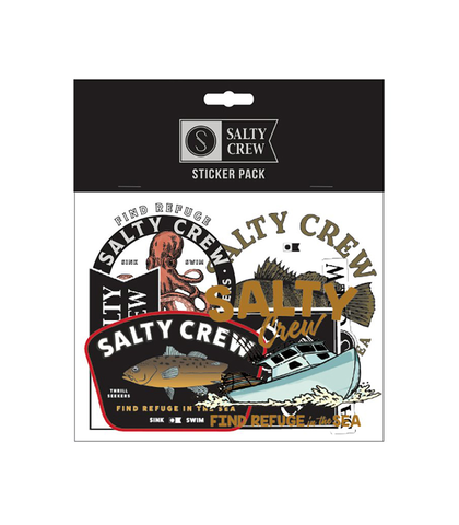 SALTY CREW SEASON 1 STICKER PACK
