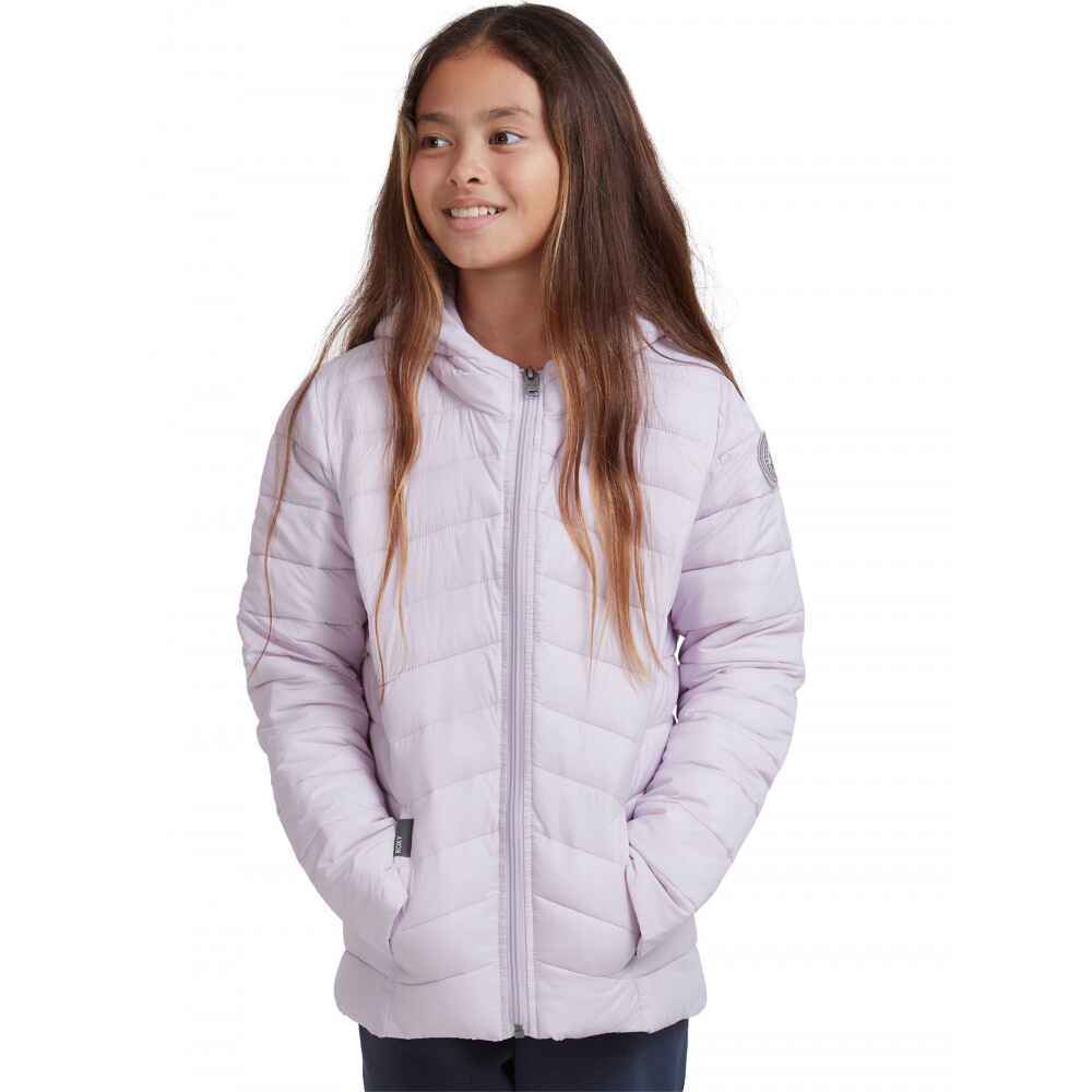 ROXY GIRLS COAST ROAD JACKET ORCHID PETAL Youth Girls Fleece