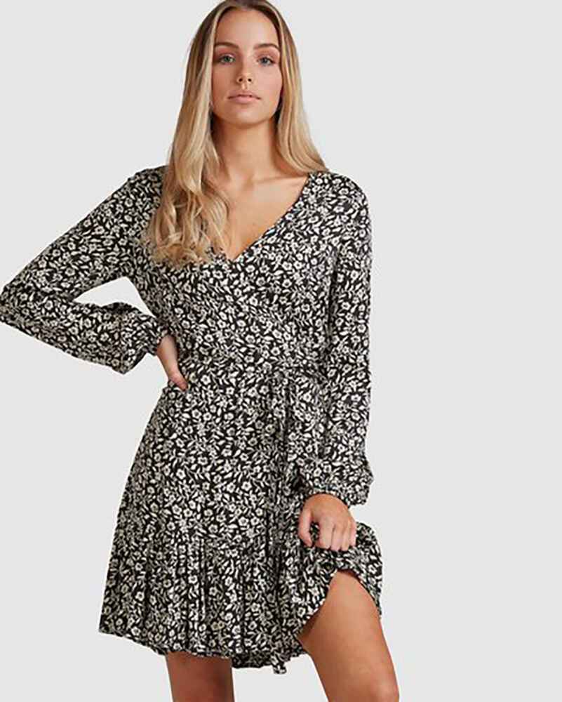 billabong black and white dress Gigi Maxi Dress - Black - Buy Women's Dresses