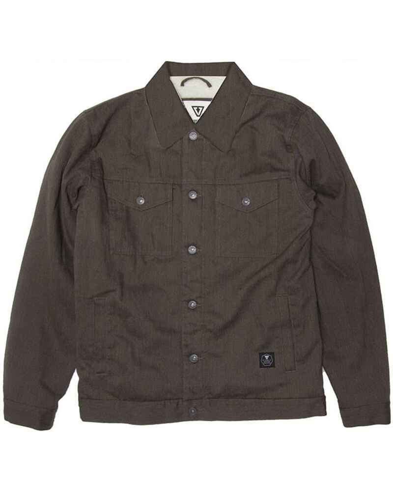 VISSLA MENS LOBOS TRUCKER JACKET - TARP 