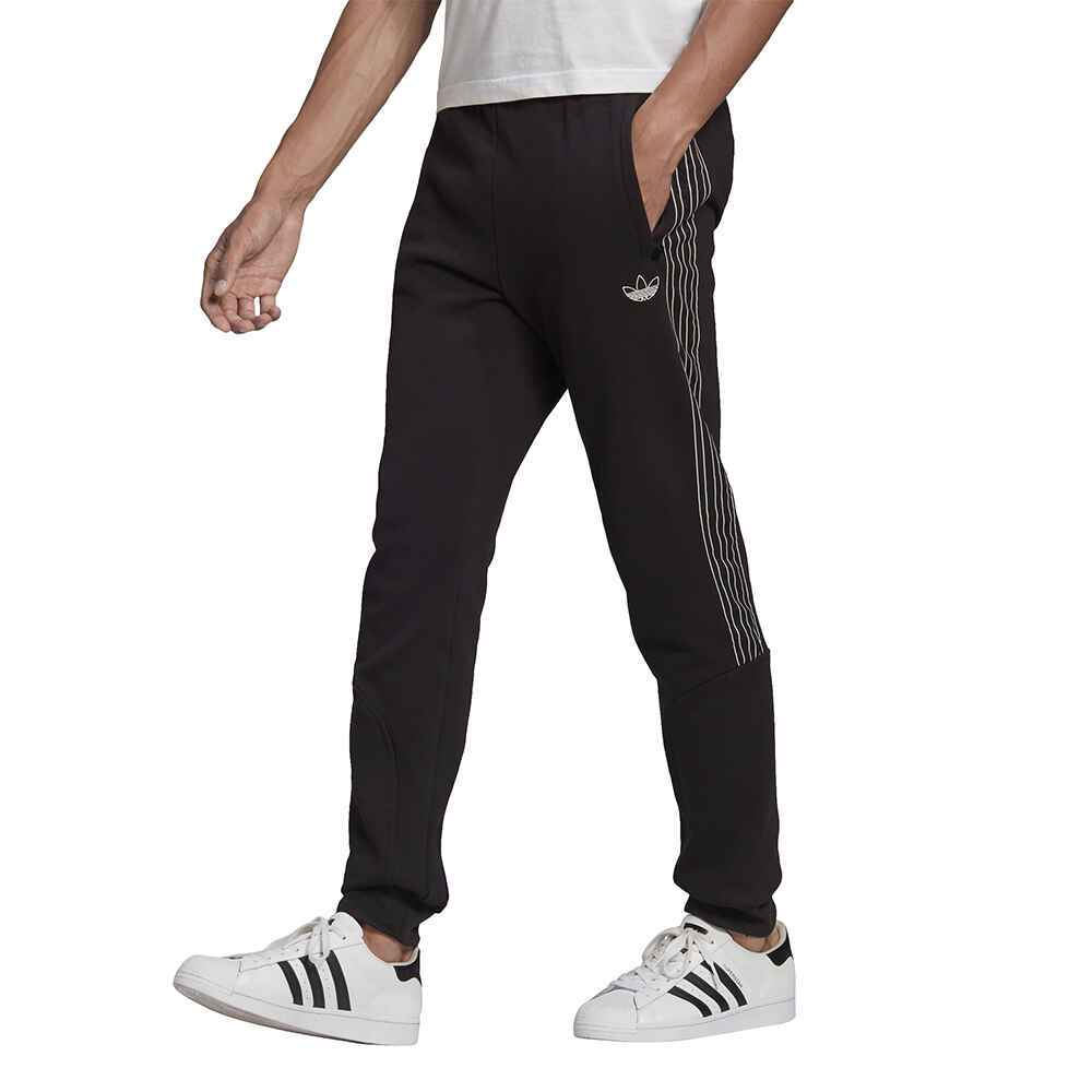 ADIDAS MENS SPORT SWEATPANTS - BLACK - Mens-Bottoms : Sequence Surf ...