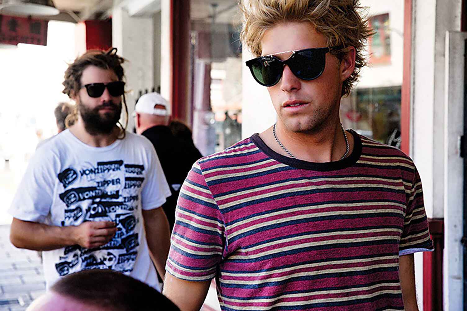 VON ZIPPER HITSVILLE BACKSIDE BUFF/ GREY VON ZIPPER S17