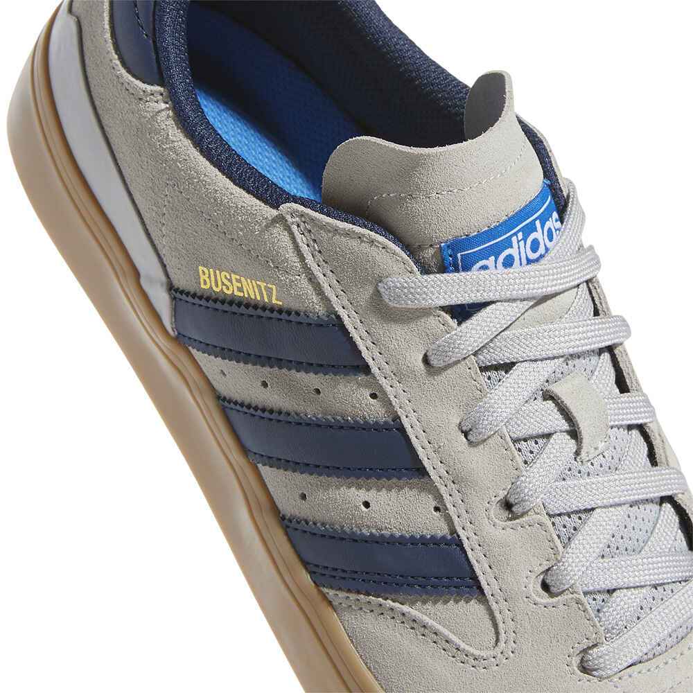 ADIDAS BUSENITZ VULC II SHOE - GREY / NAVY / GUM - Footwear-Shoes ...