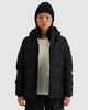 HUFFER LADIES CLASSIC DOWN PUFFER JACKET - BLACK