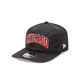NEW ERA GOLFER CAP - CHICAGO BULLS - BLACK/ RED NYLON