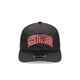 NEW ERA GOLFER CAP - CHICAGO BULLS - BLACK/ RED NYLON
