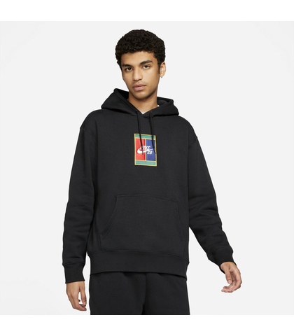 NIKE SB GFX HOODIE - BLACK