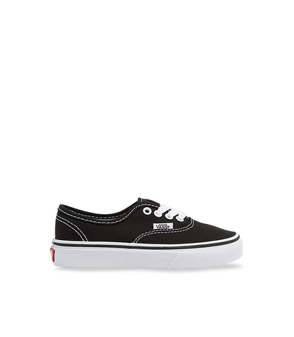 VANS YOUTH AUTHENTIC SHOE - BLACK / TRUE WHITE