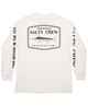 SALTY CREW STEALTH L/S TEE - WHITE