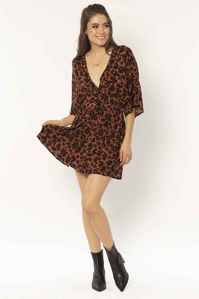 Amuse society hotsell leopard dress