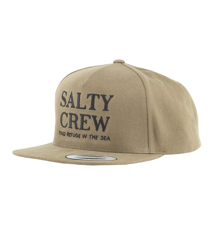 SALTY CREW TOP SHOT 5 PANEL CAP - LODEN