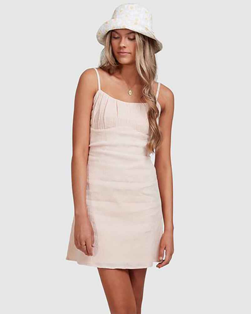 BILLABONG LADIES CLEAR SKIES DRESS - BISQUE - Womens-Dresses : Sequence  Surf Shop - BILLABONG MENS S21