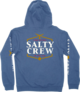 SALTY CREW BOYS SKIPJACKET FLEECE - ROYAL HEATHER