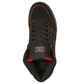 DC PURE HIGH TOP SHOE - BLACK / RED / WHITE