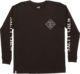 SALTY CREW YOUTH TIPPET REFUGE L/S TEE - BLACK