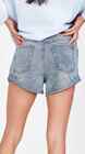 JUNK FOOD JEANS CASSIDY SHORTS - BLUE