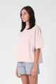 RPM LADIES FRENCHIE TEE - DUSTY PINK