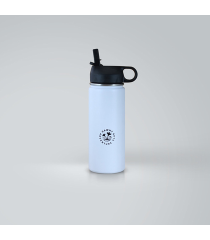 DAWNY ADVENTURE CLUB COOLER BOTTLE - WHITE 