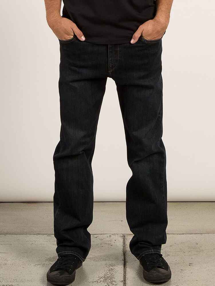 VOLCOM MENS KINKADE JEAN - VINTAGE BLUE 