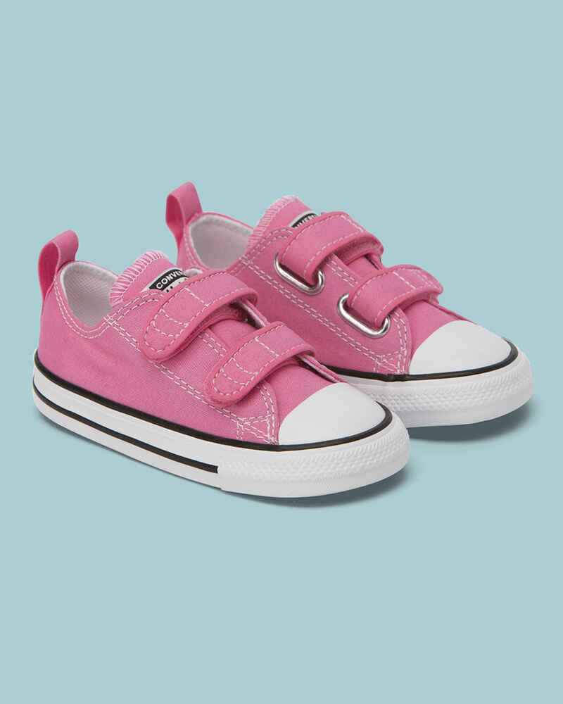 CONVERSE TODDLERS CHUCK TAYLOR 2V SLIP ON SHOE PINK Footwear