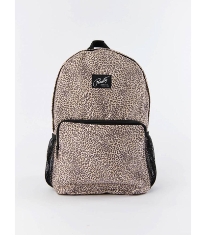 RUSTY LADIES INDIANA BACKPACK - LEOPARD