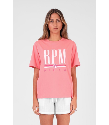 RPM LADIES VOGUE TEE - PINK - Womens-Top : Sequence Surf Shop - RPM ...