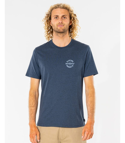 RIPCURL MENS DRIVEWAY TEE - NAVY MARLE - Mens-Tops : Sequence Surf Shop ...