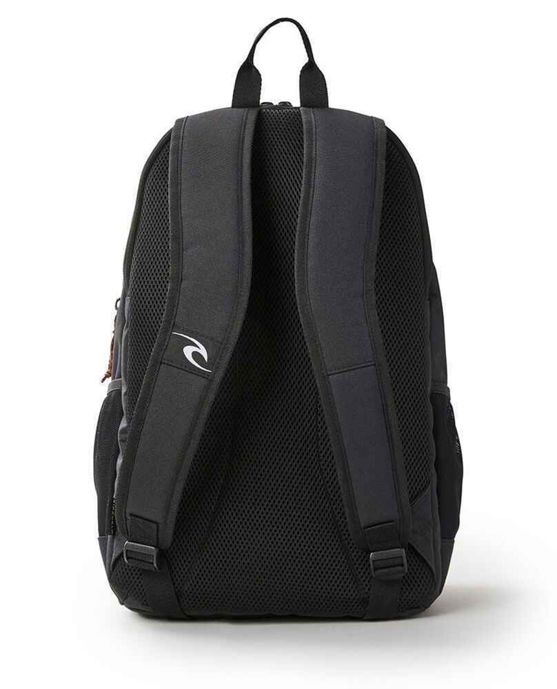 RIPCURL MENS OZONE 30 LTR COMBO BACKPACK BLACK / ORANGE RIP CURL S21