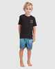 BILLABONG GROMS SHARKY S/S TEE - BLACK