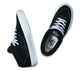 VANS SKATE HALF CAB SHOE - BLACK / WHITE