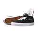 VANS SKATE HALF CAB SHOE - BLACK / WHITE