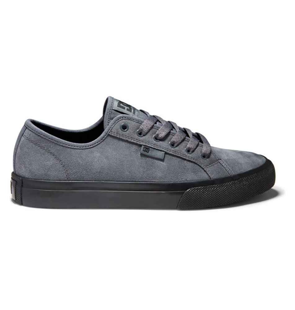 DC MANUAL LE SHOE GREY / BLACK FootwearShoes Sequence Surf Shop