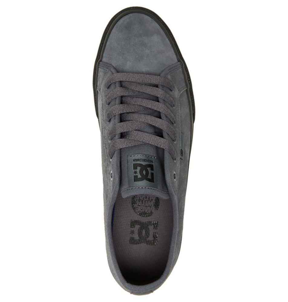 DC MANUAL LE SHOE GREY / BLACK FootwearShoes Sequence Surf Shop