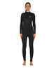 O'NEILL LADIES BAHIA 4/3 GBS BACKZIP STEAMER - BLACK