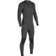 VISSLA MENS 7 SEAS 4/3 CHEST ZIP STEAMER - CHARCOAL