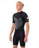 RIPCURL MENS OMEGA 1.5MM S/S SPRINGSUIT - BLACK