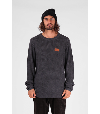 RPM MENS ANGLER KNIT - CHARCOAL