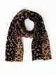 RUSTY LADIES CLEO REVERSIBLE SCARF - LATTE