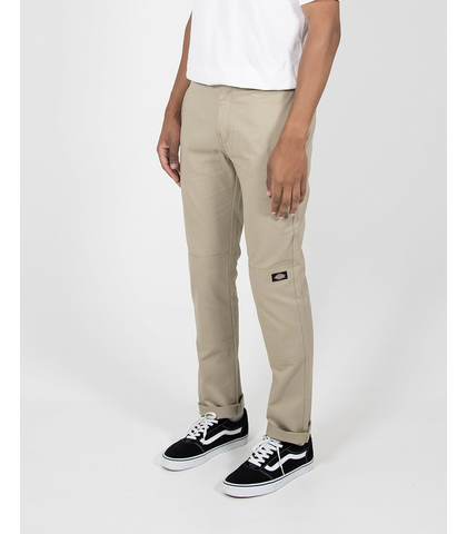 DICKIES WP918 SLIM FIT DOUBLE KNEE PANT - DESERT SAND