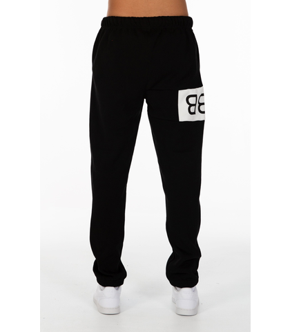 ILABB MENS PANEL TRACKIE PANT - BLACK - Mens-Bottoms : Sequence Surf Shop - ILABB W22
