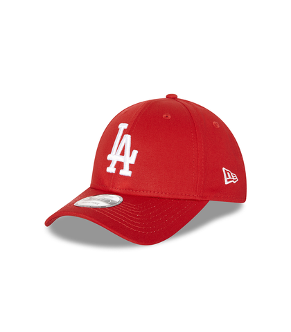 NEW ERA 940 CURVE PEAK CAP - LA - SCARLET/ WHITE