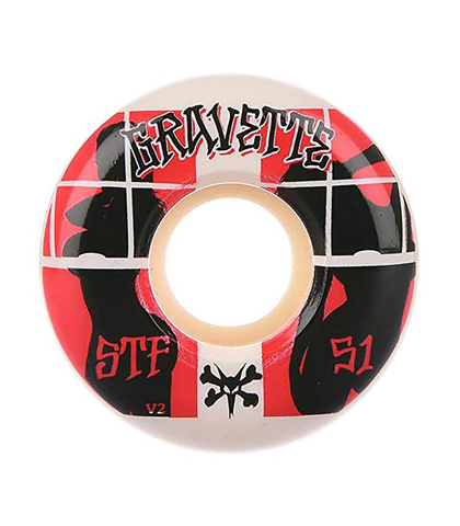 BONES STF WHEELS - GRAVETTE PEEPS 53MM