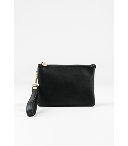 RUSTY LADIES STEVIE CLUTCH - BLACK