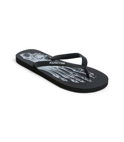 KUSTOM BEND SKELETON JANDAL - BLACK / WHITE