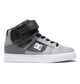 DC BOYS PURE HIGH TOP EV SHOE - GREY CAMO