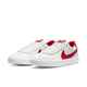 NIKE SB BRUIN REACT SHOE - SUMMIT WHITE / RED